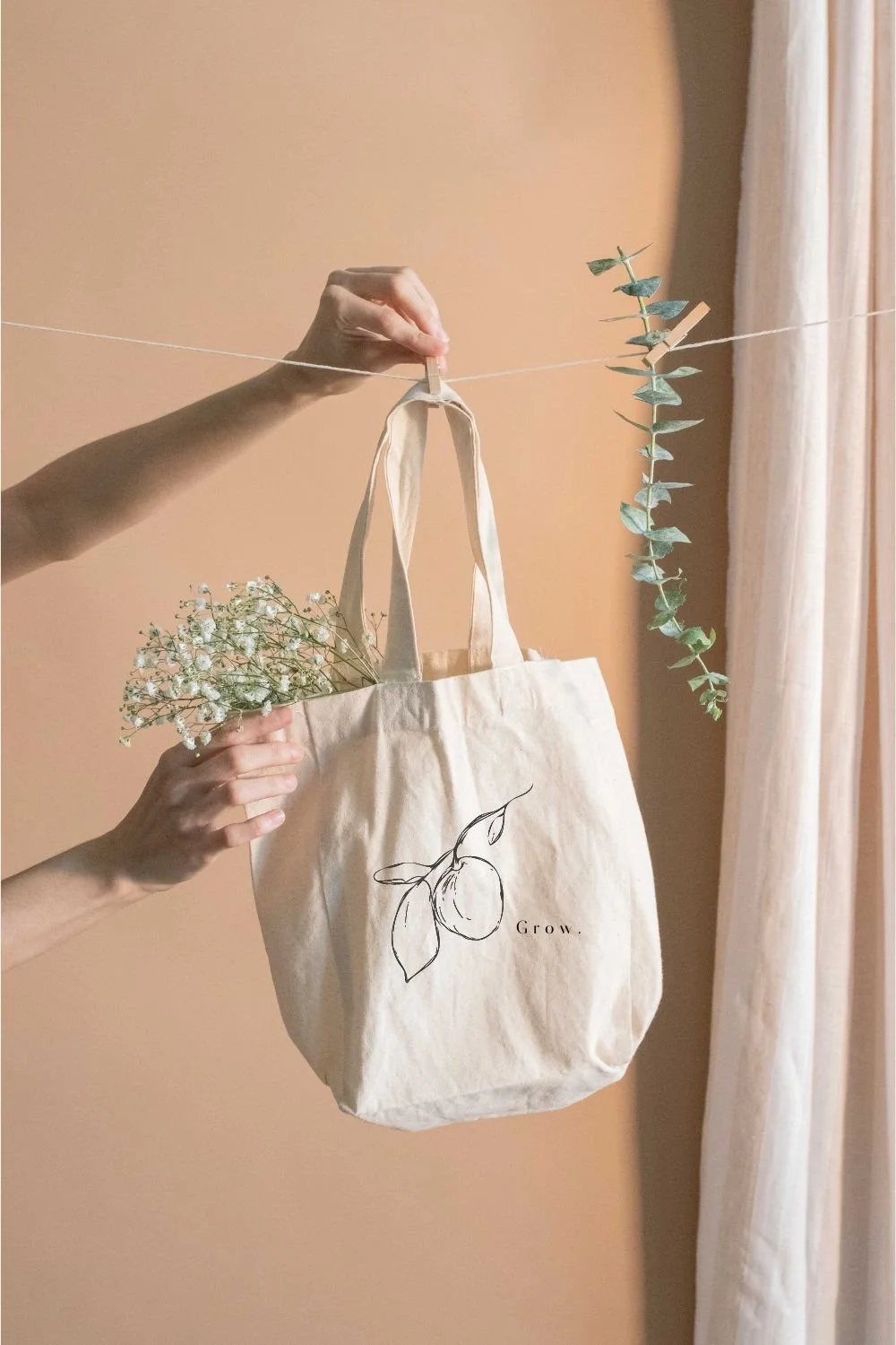 Flower Market Tote Bag — Terrah Ray Fine Art Studio